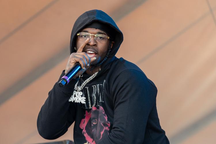 Den amerikanske rapper Pop Smoke blev myrdet under et røveri i hans hjem i Hollywood Foto: Suzanne Cordeiro/Ritzau Scanpix