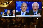 Præsidentvalg. Mike Bloomberg (tv.) kæmper i disse måneder mod bl.a. favoritten og den selvudnævnte demokratiske socialist, Bernie Sanders.  Arkivfoto David Becker