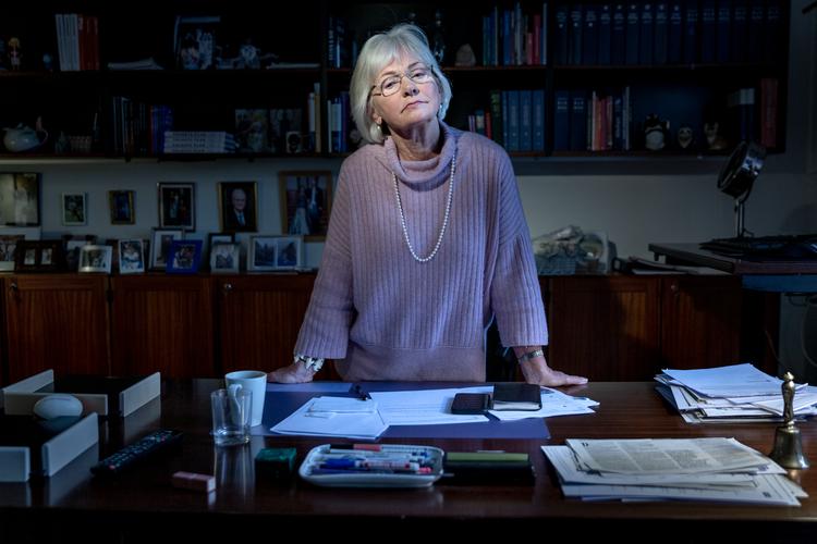  Pia Kjærsgaard vil ikke afvise, at der er krisestemning i Dansk Folkeparti efter nedgangen efter valget sidste år.  Foto: Mads Nissen/POLFOTO