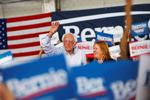 »Bernie Sanders ved, at han skal favne bredere end vrede unge, hvis han skal nå sit mål«, skriver Elisabet Svane. Foto: Stephen Lam/Ritzau Scanpix