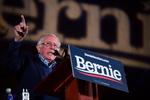 Bernie Sanders taler i Nevada. Foto: Frederic J. Brown/Ritzau Scanpix
