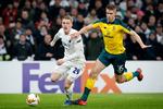 19-årige Mikkel Kaufmann er lynhurtigt blevet sendt på banen efter sit skifte til FCK. Foto: Jens Dresling/POLFOTO