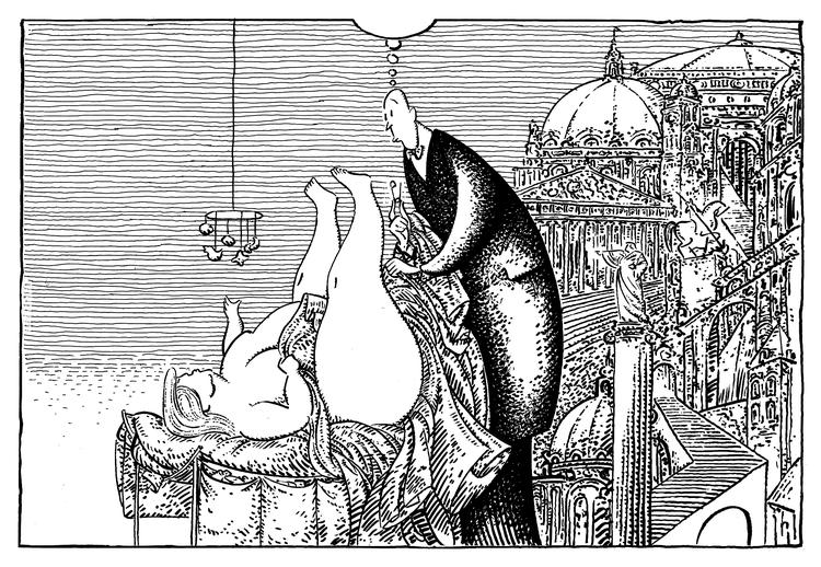 Tegning Per Marquard Otzen