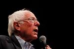 Bernie Sanders cementerede sin favoritrolle natten til søndag med en sejr i Nevada. Foto: Mike Segar/Ritzau Scanpix