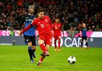 Robert Lewandowski har spillet fem sæsoner i Bayern München og har vundet Bundesligaen i alle fem sæsoner.  Foto: Michael Dalder/Ritzau Scanpix