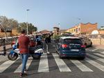 Det spanske politi har afspærret indgangen til hotellet H10 Costa Adeje Palace på øen Tenerife og lader i øjeblikket ikke nogen gæster forlade hotellet.  Foto: Jónas Valdimarsson