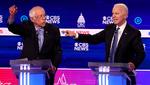 Joe Biden var en af kandidaterne, der gik i kødet på Bernie Sanders i tv-debatten i South Carolina natten til onsdag. Foto: Win Mcnamee/Ritzau Scanpix
