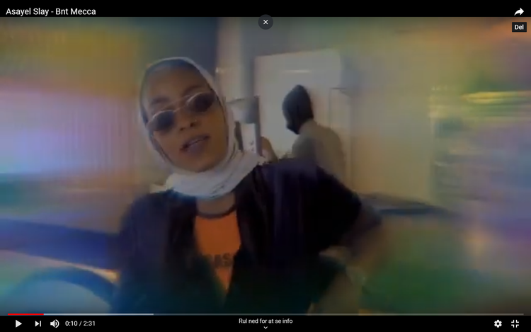 Saudi-Arabien har fået fjernet denne video fra YouTube i landet og lukket rapperen Asayal Slays konto. 