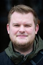 Sune André, 30 år, lysdesigner Foto: Martin Lehmann/POLFOTO