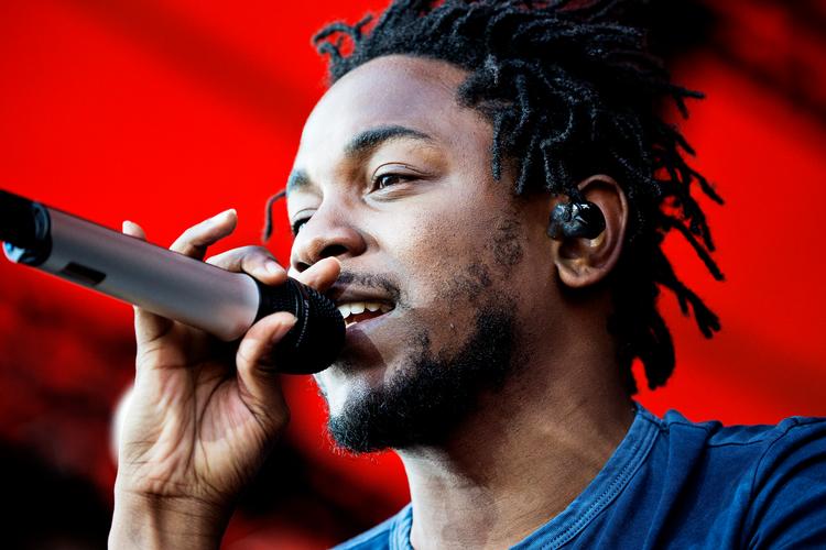 Kendrick Lamar giver koncert på Orange Scene under Roskilde Festival 2015.  Nu kommer han tilbage. Foto: Lasse Kofod/POLFOTO