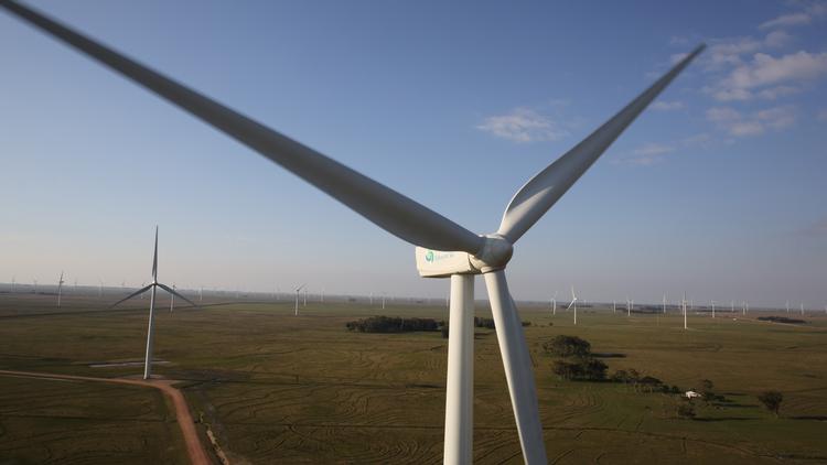 JP/Politikens Hus har købt klimakreditter fra vindmølleprojektet Windfarm Complex Santa Vitória do Palmar and Chuí.  Foto: Vanderlei Tacchio/divulgação Eletrosul