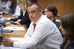  Jørn Dohrmann fotograferet, da han sad i EU-parlamentet for Dansk Folkeparti.  Foto: Jan Van De Vel