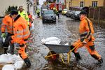 Februar 2020 har budt på rekordstore mængder nedbør. Flere steder i Jylland har vandmasserne voldt beboerne store problemer. Tålmodighed er nøglen.  Foto: Finn Frandsen/POLFOTO