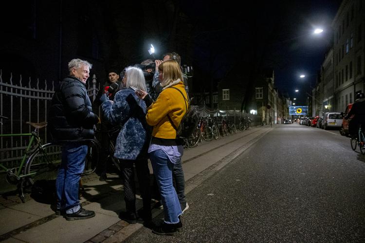 Uffe Elbæk var inviteret til at forklare sig.  Foto: Mads Nissen/POLFOTO