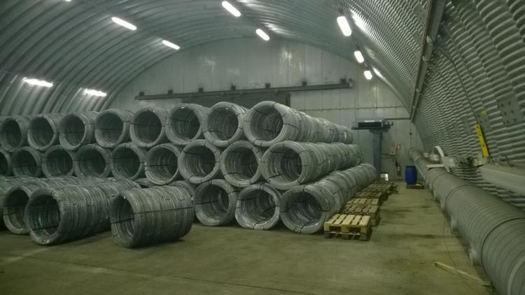 Sådan ser pigtråden ud. Foto: Forsvarsministeriets Materiel- og Indkøbsstyrelse