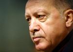 Den tyrkiske præsident, Recep Tayyip Erdogan, valgte at åbne Tyrkiets grænser til Europa i et forsøg på at presse EU til at tage mere ansvar for syriske flygtninge og migranter. Foto: Denis Balibouse/Ritzau Scanpix