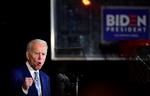Joe Biden anses for at være en midtsøgende kandidat over for hovedrivalen Bernie Sanders' erklærede socialistiske kurs. Foto: Frederic J. Brown/Ritzau Scanpix
