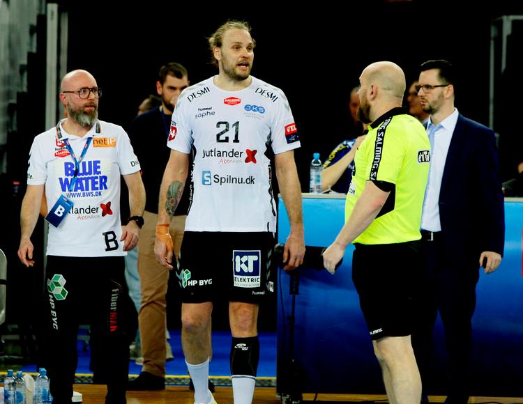  Landsholdsklippen Henrik Møllgaard spiller en vigtig rolle i Aalborgs succes på europæisk plan i denne sæson. Foto: sportxpress/Ritzau Scanpix