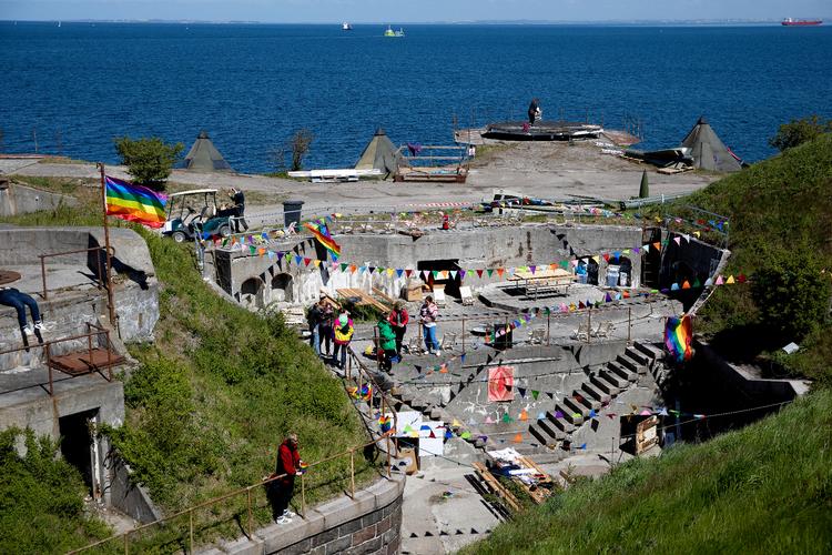 Ungdomsøen huser events som Young Europe is Voting, hvor 200 unge fra 22 forskellige lande var samlet op til Europaparlamentsvalget sidste år. Nu efterlyser øen fire unge, der vil bo og arbejde fuldtids med unge, dialog og samvær.  Foto: Finn Frandsen/POLFOTO