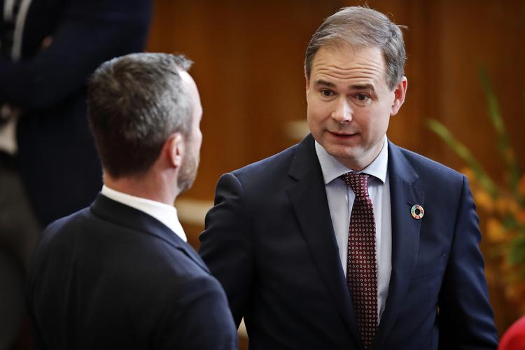  Nicolai Wammen (th) har et større arbejde med at genoprette tilliden i forhandlingerne med Venstre og Jakob Ellemann-Jensen. Foto: Jens Dresling/POLFOTO