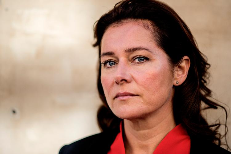 Sidse Babett Knudsen træder i karakter som matriark i Jeanette Nordahls film 'Kød og blod'. Arkivfoto Maud Lervik