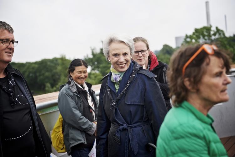 Prinsesse Benedikte fotograferet på Spejdernes Landslejr for nogle år siden. Foto: Christer Holte/POLFOTO