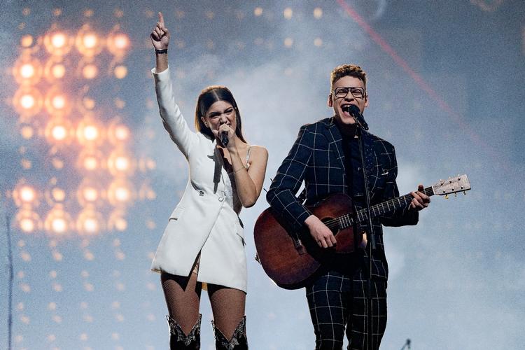 Ben & Tan vandt årets melodigrandprix med sangen 'Yes'. 