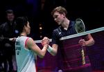 Viktor Axelsen spillede sig sidste år i finalen ved All England, som han tabte mod japaneren Kento Momota. Foto: Andrew Boyers/Ritzau Scanpix