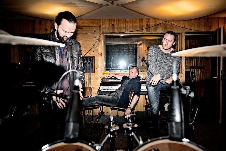 Dizzy Mizz Lizzy i øvelokalet tilbage i 2016. Lige nu er de igen i øvelokalet forud for albumudgivelse og turn.é Arkivfoto: Joachim Adrian