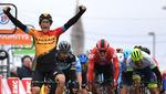 Spanske Ivan Garcia Cortina fik noget at juble over tirsdag i Paris-Nice. Foto: Alain Jocard/Ritzau Scanpix