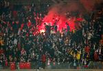 Modsat flere af aftenens andre Europa League-kampe  var der tilskuere til stede til FCK-kampen i Istanbul. Foto: Kemal Aslan/Ritzau Scanpix