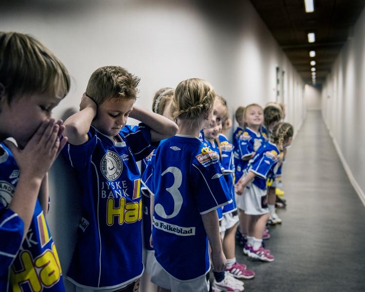 Børnespillere fra  Mors/Thy må se langt efter et stævne i dette forår.  Foto: Joachim Ladefoged/POLFOTO
