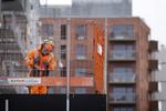 Efter lange og svære forhandlinger har 3F Byggegruppen indgået en overenskomstsaftale med Dansk Byggeri Foto: Jens Dresling/POLFOTO