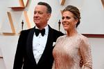 Tom Hanks og hustruen Rita Wilson ses her, da de deltog i Oscar-festen tidligere på året. Foto: Robyn Beck/Ritzau Scanpix