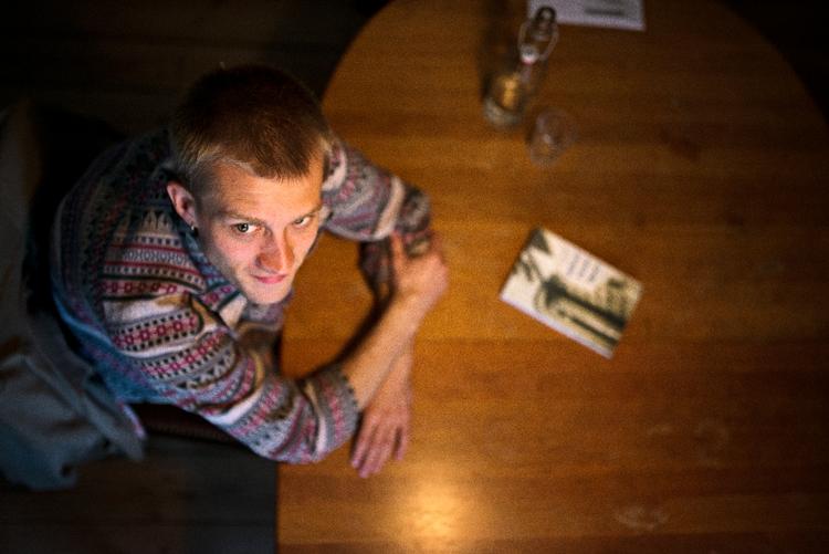  Den Nordisk Råds Litteraturpris-præmierede Jonas Eika er blandt de unge forfattere, der udkommer hos forlaget Basilisk. Foto: Cicilie S. Andersen/POLFOTO