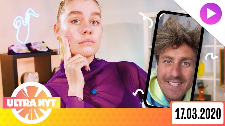 Anna Lin Lundsgaard og Jonas Madsen er værter på ’Ultra Nyt’, som i den kommende tid også kan ses på DR1. Foto: DR