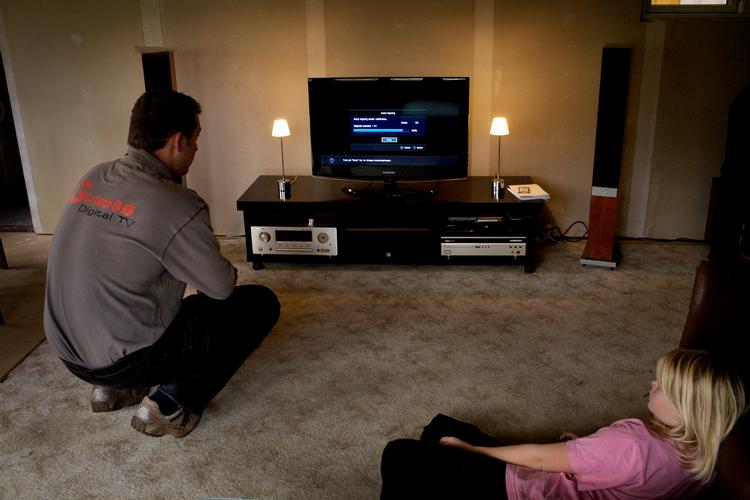 31. marts ændres tv-signalet. Beslutningen blev truffet tilbage i 2015 og står nu til at skulle effektueres.  Foto: Martin Lehmann/POLFOTO