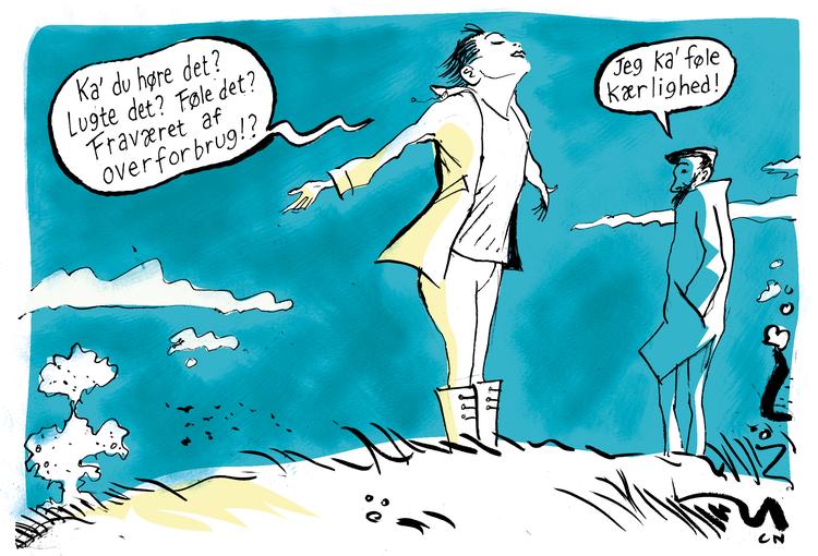 Tegning: Claus Nørregaard Foto: Claus Nørregaard/POLITIKEN