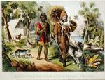 Den udødelige historie om Robinson Crusoe og hans hjælper Fredag kan man læse gratis på eReolen. Foto: Library of Congress/Library of Congress