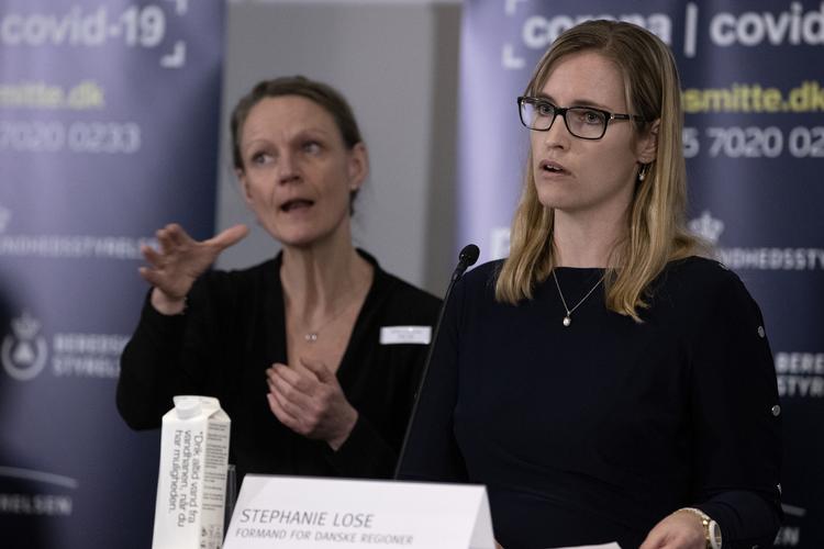 Regionernes formand, Stephanie Lose (V), kan ikke love alle medarbejdere inden for sundhedsvæsenet at blive testet for coronavirus. Foto: Peter Hove Olesen/POLFOTO