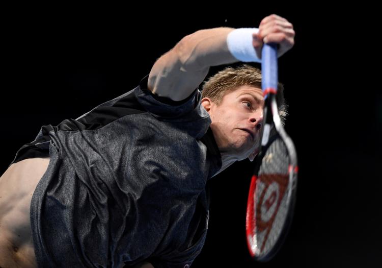 Den sydafrikanske tennisstjerne Kevin Anderson mener, at det under coronavirussen forpligter at være et kendt navn, som via f.eks. de sociale medier kan sende de rigtige signaler til følgerne.   Foto: Tony O'brien/Ritzau Scanpix