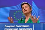    Vestager giver midlertidigt EU-landene tilladelse til at pumpe penge i nødlidende virksomheder.  Foto: John Thys/Ritzau Scanpix
