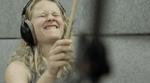 Trommeslager Sara Mouritzen øver intenst op til optagelsesprøverne på Det Jyske Musikkonservatorium. Angsten for at fejle fylder meget i den unge musikers hoved. Pr-foto Josefine Exner