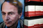 Den franske forfatter Michel Houellebecqs nyeste roman, 'Serotonin', udkom sidste år. Foto: Thibault Camus/Ritzau Scanpix