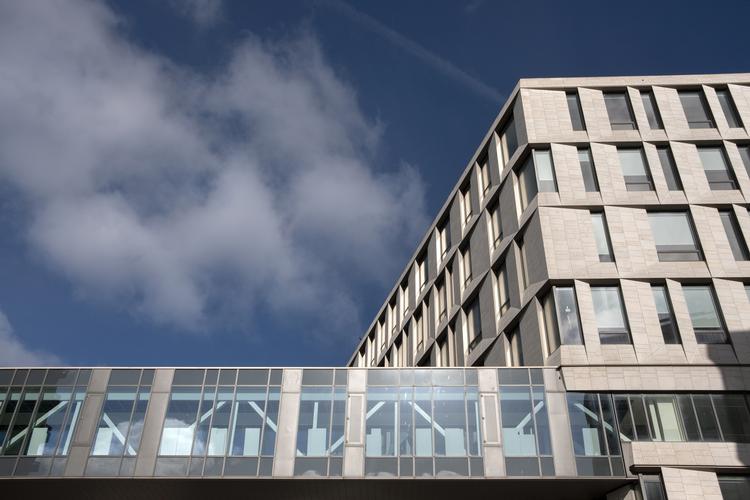 Rigshospitalets nye nordfløj skal bl.a. huse en udvidelse af intensiv, der skal tage sig af coronasmittede patienter. Rigshospitalet, også kaldet Riget.  Foto: Johannes Skov Andersen Pol