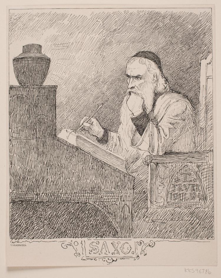 Illustration Johan Thomas Lundbye. SMK Open