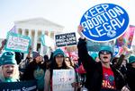     Abort er et af de spørgsmål, der splitter USA's politiske liv mest. Her var fri abort-tilhængere på gade tidligere på måneden.  Foto: Saul Loeb/Ritzau Scanpix