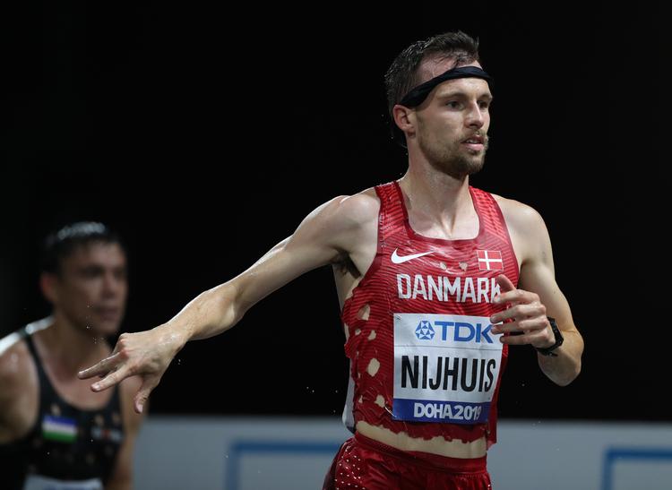 Maratonløberen Thijs Nijhuis er en af de OL-kvalificerede atleter, der ikke med sikkerhed kan regne med, at han også har en billet til OL i 2021. Foto: Aleksandra Szmigiel/Ritzau Scanpix