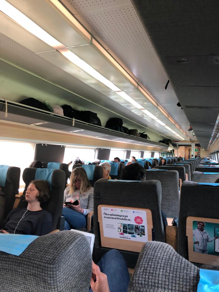 Togtur til Stockholm blev både drøm og mareridt