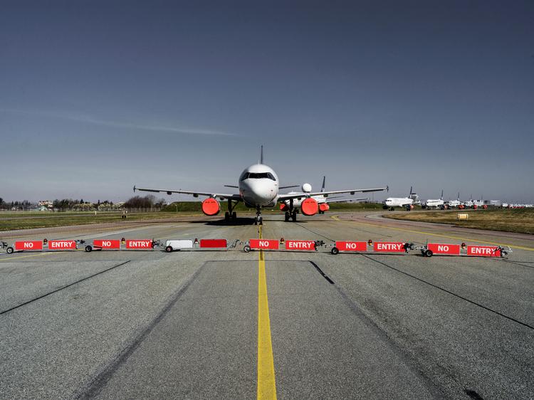 SAS har en del fly parkeret i Københavns lufthavn,. og det bliver de nok ved med at være en tid endnu. Foto: Mads Nissen/POLFOTO